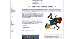 Desktop Screenshot of castleandpalacehotels.com